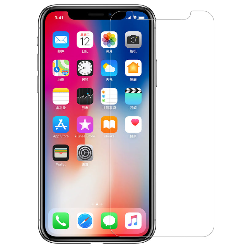 NILLKIN 0.2mm Nanometer Anti-Explosion Tempered Glass Screen Protector for iPhone XS/X