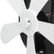 Circulation Thermal Power Fan 5-Blade Heat Powered Stove Fan for Wood/Log Burner/Fireplace Eco Friendly