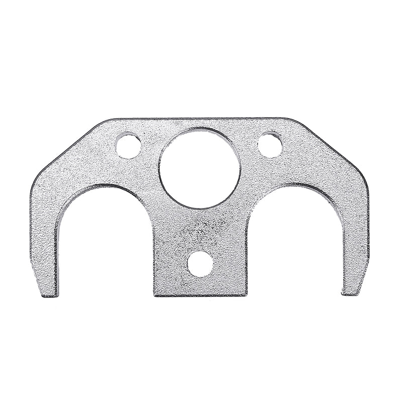 Aluminum Alloy V6 Fisheye Effector + M4 Fixed Plate For Dual Nozzle Extruder 3D Printer Part