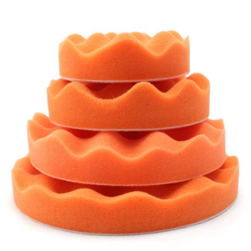 BEST 3 Inch Car Polishing Disc Self-adhesive Polishing Wax Sponge Wheel Wool Wheel Polishing Pad