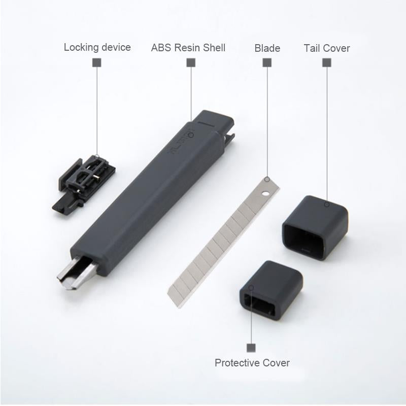 XIAOMI YOUPIN NS061 Portable Creative Utility Cutter NUSIGN Automatic Lock Cutter Art Work Cutting tools with Protective Cover