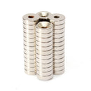 Effetool 50pcs N50 10x3mm Strong Ring Magnets 3mm Hole Rare Earth Neodymium Magnet