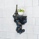 Retro Wall Hanging Flower Pot Angel Plaster Corbel Shelf Art Rococo Shelf Storage Decorations