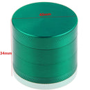 4 Layer Alloy Herb Grinders Green Tobacco Crusher Hand Muller Grinder