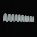 500pcs 3D French Acrylic Nude False Nail Art Tips