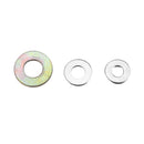 50Pcs M2/M2.5/M3/M4 Stainless Steel Flat Washer for RC Model