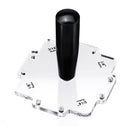 Engineering Plastic 1/8 to 1 Inch Radius Jig Router Templates Set Radius Quick-Jig Router Bit Templates Router Table Corner Jig For Routing Round Corner
