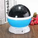 Rotating Romantic LED Starry Table Night Sky Projector Lamp Baby Kids Gift Star Light