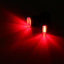 XANES Bicycle Clip Tail Light USB Rechargeable  Saddle Red Signal Safety Lamp Quick Installation