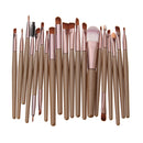 20Pcs Professional Makeup Brushes Cosmetic Synthetic Hair Brushes Kit Set