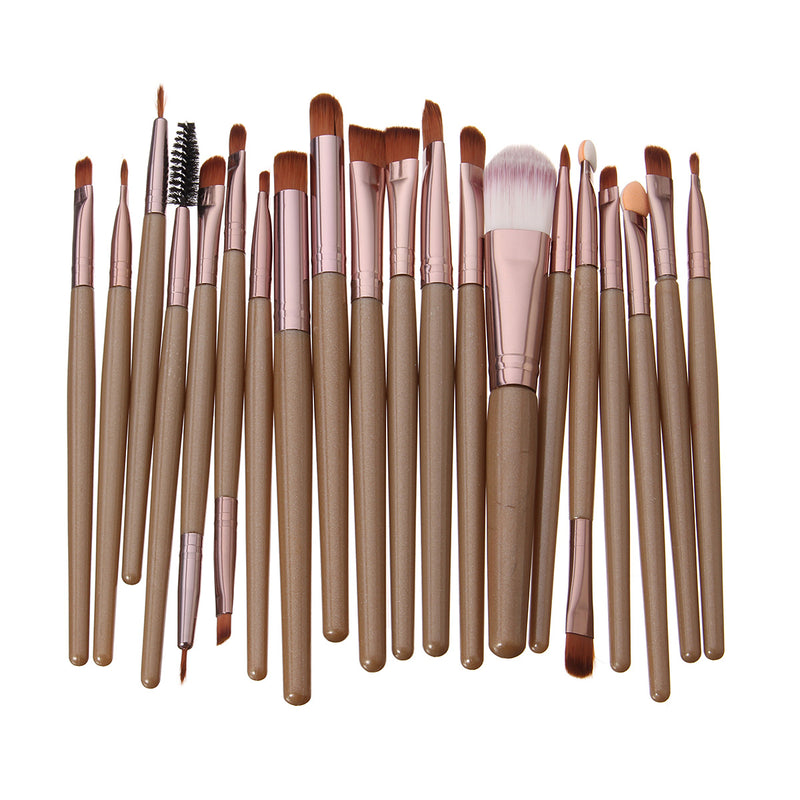 20Pcs Professional Makeup Brushes Cosmetic Synthetic Hair Brushes Kit Set