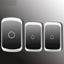 CACAZI A20 Wireless Music Doorbell Waterproof AC 110-220V 300M Remote Door Bell 2 Button 1 Receiver
