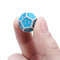 Solid Metal Polyhedral Dices Antique Color Role Playing RPG Gadget 7 Dice Set With Bag