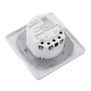 MoesHouse WS-EUY2-W EU Standard 2 Gang Smart Push Button Switch Smart Life Tuya Wireless Remote Control Work with Alexa Google Home