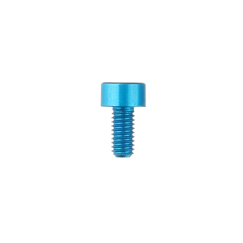 Suleve M3AH10 10Pcs M36mm Hex Socket Screw M3 Cap Head Bolt 7075 Aluminum Alloy Multicolor