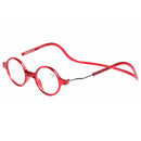 3Pcs Detachable Magnet Colorful PC Light Weight  Neck Hanging Presbyopic Reading Glasses
