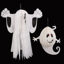 Paper Hanging Ghost Window Door Hanger Halloween Party Decoration Prop