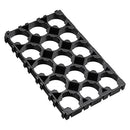 3pcs 3x5 Battery Spacer Plastic Holder 18650 Lithium Battery Support Combination Fixed Bracket With Bayonet