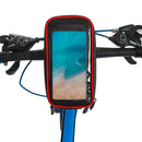 Touch Screen Phone Waterproof Bag Large Capacity Waterproof Frame Front Tube Handlebar Cycling Bicycle
