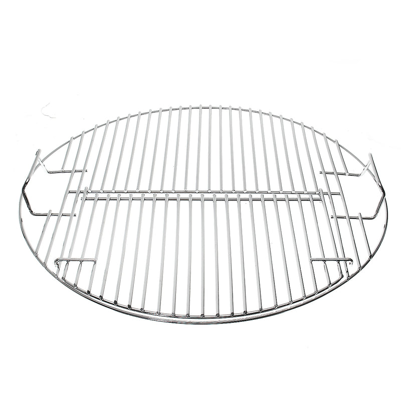 45.5cm Round BBQ Grill Net Stainless Steel Charcoal Cooking Frame Barbecue Replacement Net