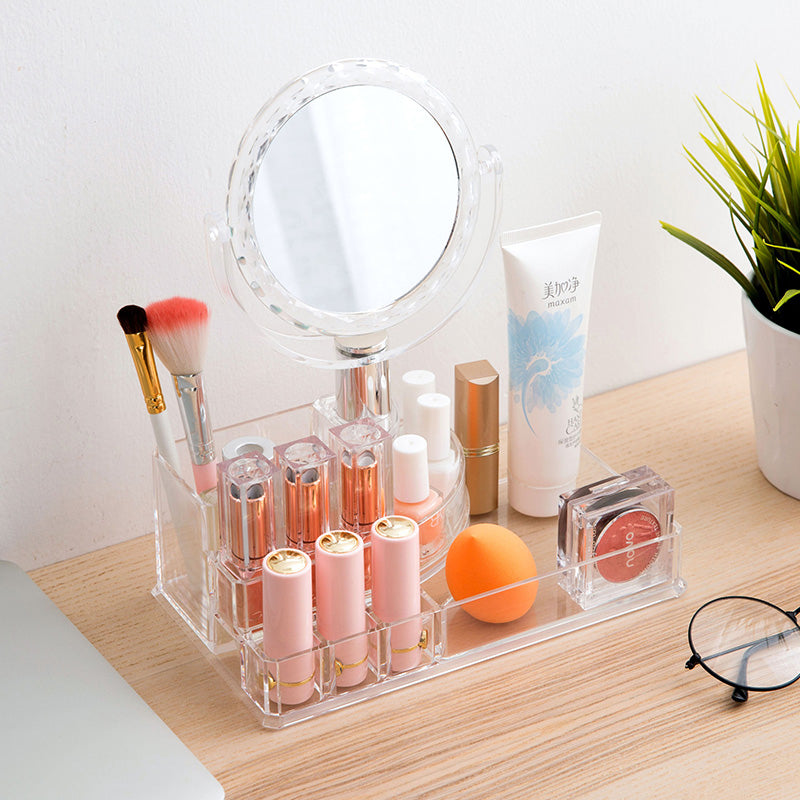 Acrylic Clear Make Up Cosmetic Box Case Storage Holders Organisers Beauty Gift Acrylic Cosmetic Organizer