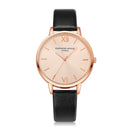 Casual Style PU Leather Strap Cloc kLadies Wrist Watch Quartz Watch