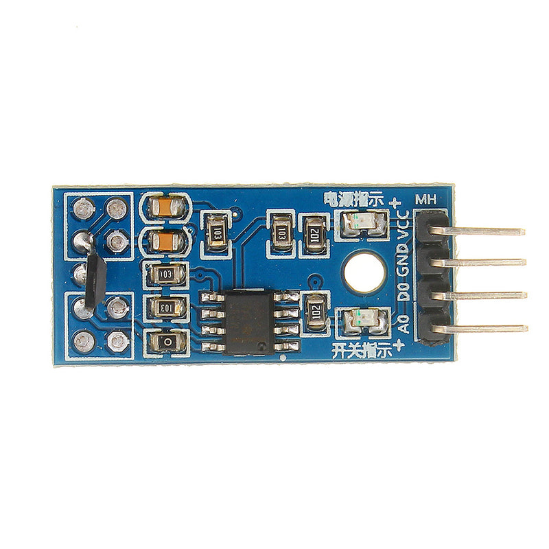 LM393 DC 5V/3.3V Hall Sensing Probe Hall Switch Sensor Module Motor Speed Test Magnetic Detect Car