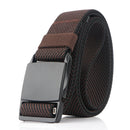 AWMN 125cm x 3.8cm Nylon Zinc Alloy Magnetic Buckle Quick Release Men Tactical Belt Casual Belts
