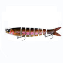 Proberos 1PC 135mm 19g Multi Hard Bait Sea Fishing Lure 4D Fish Lures With 2 Hooks