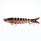 Proberos 1PC 135mm 19g Multi Hard Bait Sea Fishing Lure 4D Fish Lures With 2 Hooks