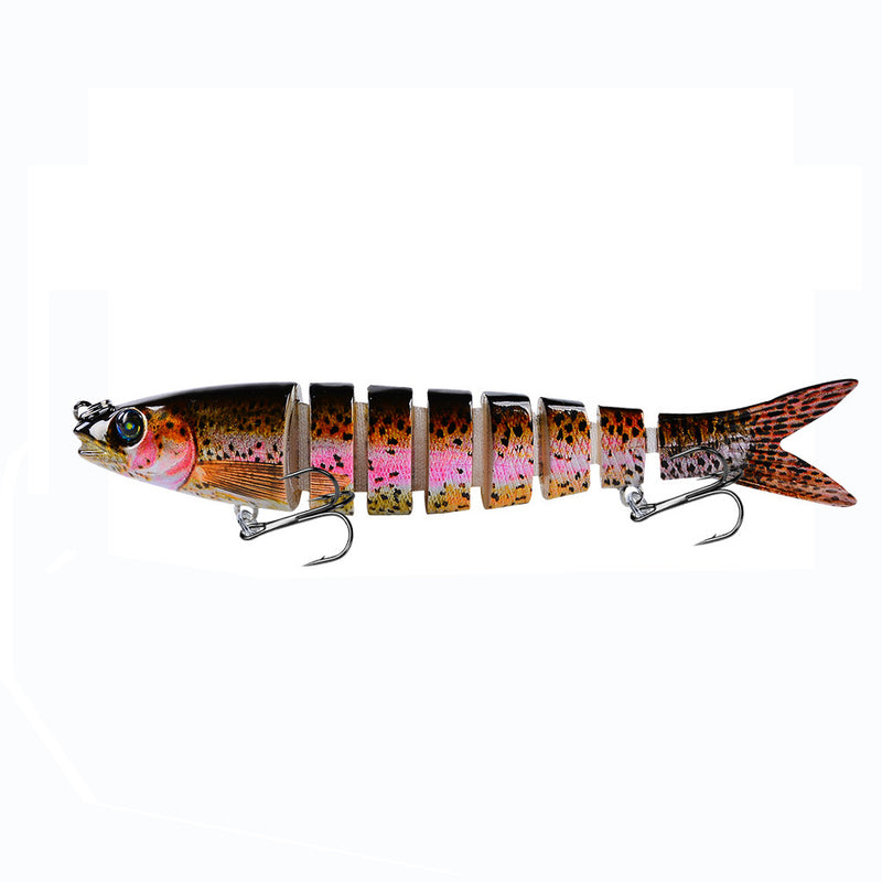 Proberos 1PC 135mm 19g Multi Hard Bait Sea Fishing Lure 4D Fish Lures With 2 Hooks