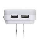 Intelligent Light Control Sensor LED Night Wall Light with USB Port  AC110-240V