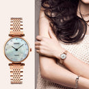SKMEI 1223 Rhinestones Waterproof Ladies Wrist Watch Casual Style Dress Quartz Watches