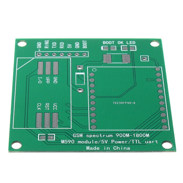 DIY M590E GSM GPRS Communication Module Kit Dual Band 900/1800MHZ 85.6 Kbit/s 900m-1800m For