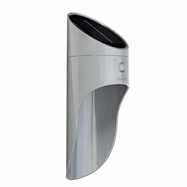 Solar Power 15 LED Microwave Radar Induction Sensor Wall Light Outdoor Garden Security Lamp