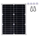 40W 18V Waterproof Mono Solar Panel Dual 12V/5V DC USB Monocrystaline Flexible Solar Charger For Car RV Boat Battery Charger