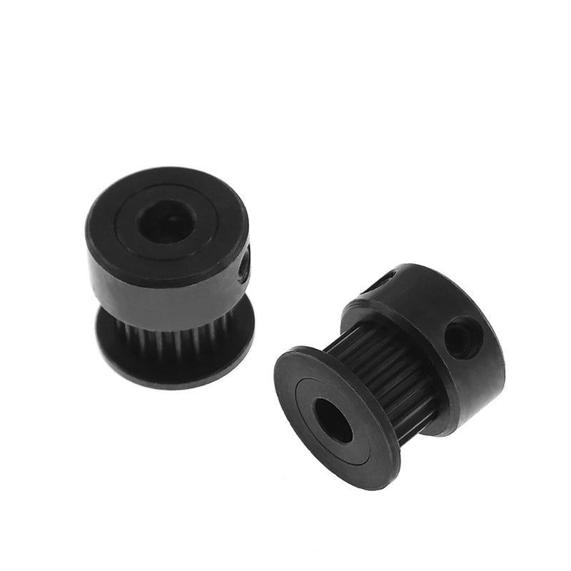 TWO TREES 5Pcs GT2 20Teeth Aluminum Timing Pulley Wheel 5mm Inner For Timing Belt 3D Printer Part