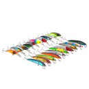 ZANLURE 20pcs 9cm/9.65cm 8.3g/7.7g Minnow Fishing Lure 1.2-2.1m Depth Sea Fishing Hard Baits