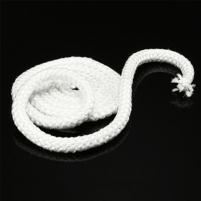 2M 12.7mm Wood Fire Stove And Heater Rope Seal Fibreglass Fiber Cloth Rope