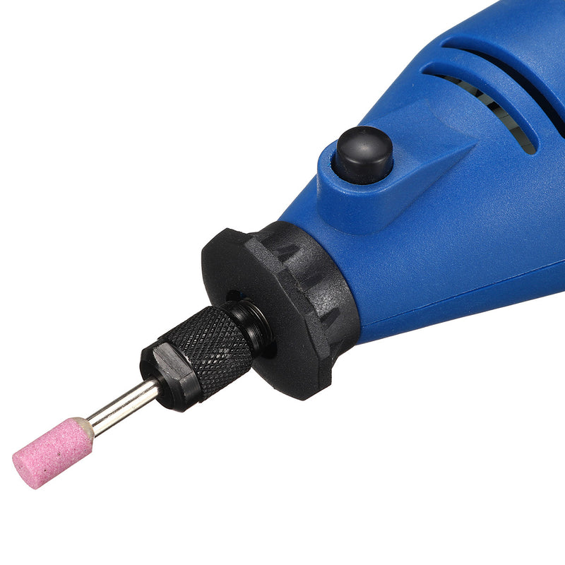 155Pcs 130W Electric Mini Grinder 6 Gear Drill Set Rotary Tool & Flexible Shaft Engraving Polishing Tool