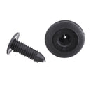 8mm Universal 50pcs Plastic Car Rivet Fastener Door Bumper Cover Fender Bumper Fixed Clip