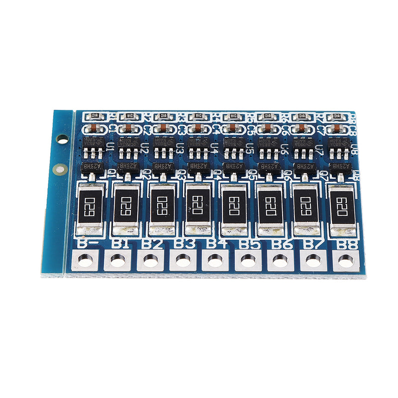 8S 18650 Lithium Battery Charging Balancing Board Polymer Battery Protection Board 11.1- 33.6V DC