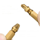 4pcs Damaged Screw Extractor for Removing Metal Stripped Screw Tool