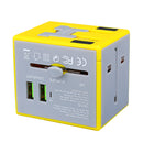 AUGIENB All In One Universal Conversion Plug UK/EU/AU/US Electric Plug Converter AC Power Adapter USB Charger