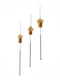 TWO TREES 10Pcs 0.4mm Stainless Steel Nozzle Cleaning Needle Drill Bit for Reprap 3D Printer