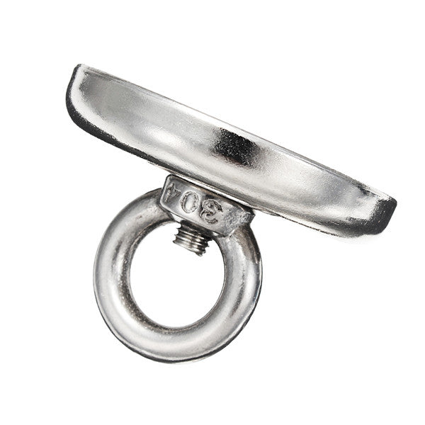 42x30mm 30KG Recovery Neodymium Magnet Hook Metal Detector Strong Sea Fishing Diving Hunting Sucker