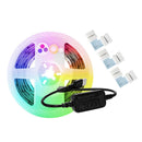 GLEDOPTO DC5V 2M USB RGB+CCT Smart TV Computer LED Strip Light + 3PCS Connectors for Zigbee Hue Echo
