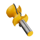 Drillpro 1/2 Inch Shank Hut Edge Router Bit Woodworking Cutter