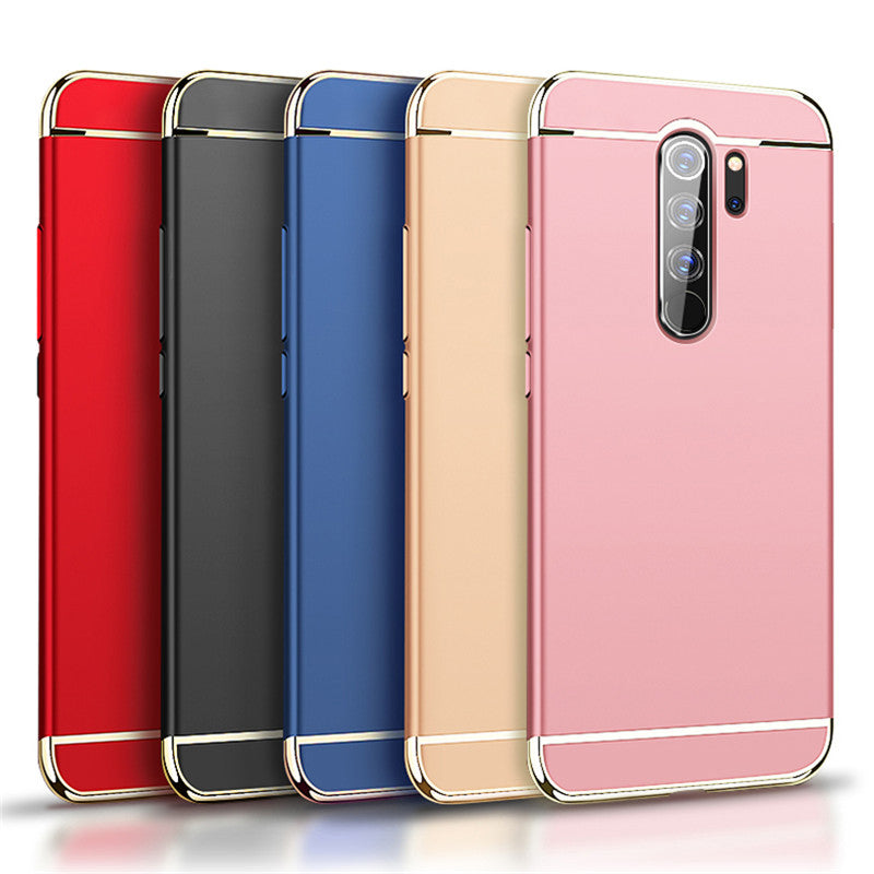 For Xiaomi Redmi Note 8 Pro Case Bakeey Ultra-thin 3 in 1 Plating PC Hard Back Cover Protective Case