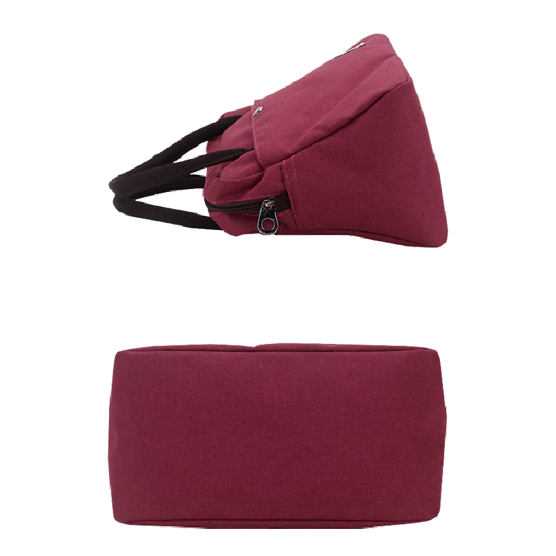 New Portable Lunch Bag Thermal Insulated Snack Lunch Box Carry Tote Storage Bag Travel Picnic Food P